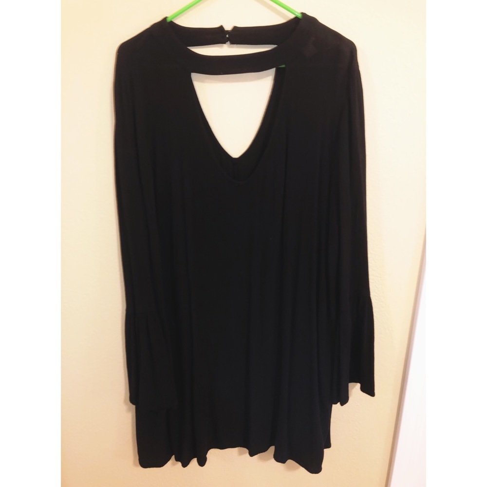 Black Boho Dress
